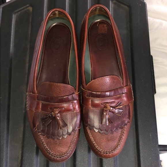 Trask. Men’s leather dress shoes. Loafers - Picture 1 of 2